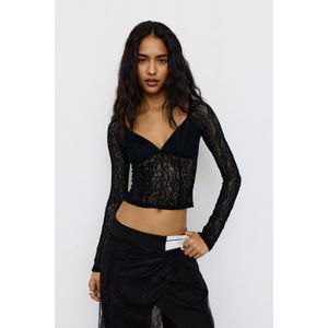 Korsetstijl Top Van Kant