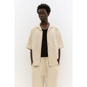 Rustieke Overhemd Met Korte Mouw