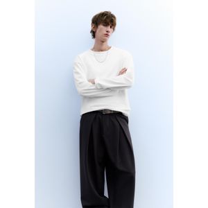 T-Shirt Met Dubbele Lange Mouw