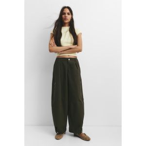 Cargo Pofmouw Broek Met Plooien