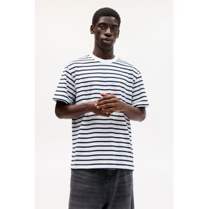 Gestreept T-Shirt Met Korte Mouwen