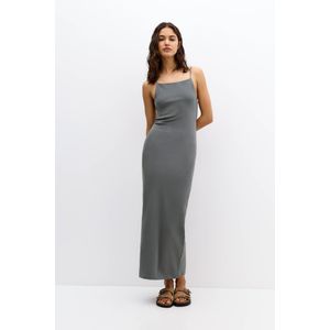 Midi-Jurk Met Bandjes