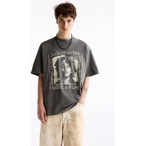 Verwassen Bob Marley T-Shirt