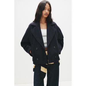 Korte Jas Van Synthetische Wol