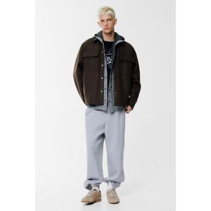 Overshirt Van Laken Met Zakken