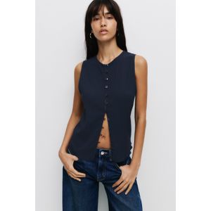 Rustieke Top Met Knopen