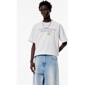 T-Shirt Met Cloackroomservice-Print
