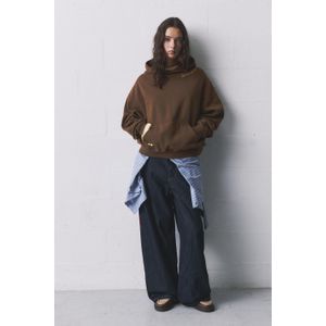 Capuchonsweater Met Hartjesborduursel