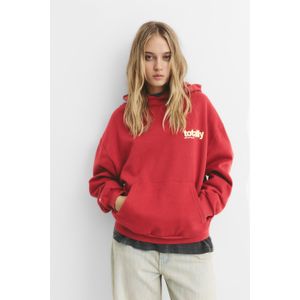 Rode Capuchonsweater