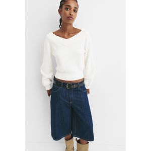 Cropped Trui Parelsteek