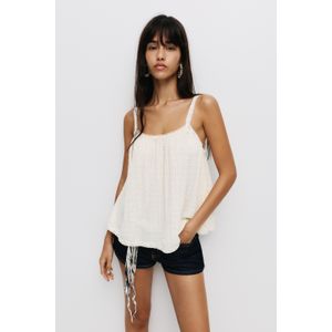 A-Lijn Top Met Bandjes