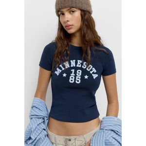 T-Shirt Met Minnesota-Afbeelding