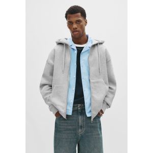 Basic Hoodie Met Capuchon En Rits