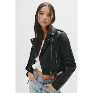 Synthetisch Leren Bikerjack