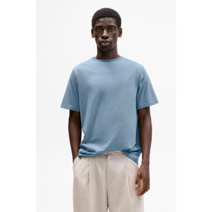 Basic T-Shirt Met Korte Mouw Van Katoen