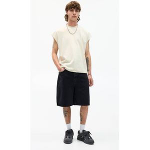 Loose Fit Baggy Denim Bermuda
