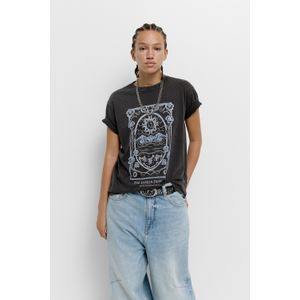 T-Shirt Met Maanprint