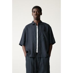 100% Linnen Boxy Fit Overhemd