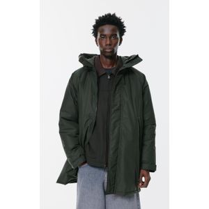 Lange Gewatteerde Regenjas