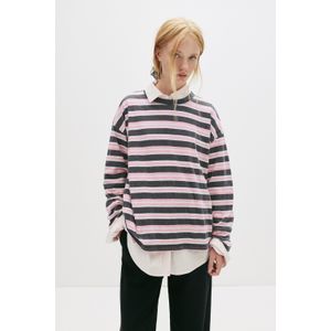 Gestreept T-Shirt Met Lange Mouw