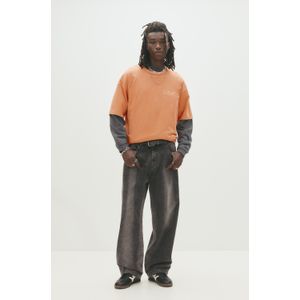 Oranje Stwd T-Shirt Met Print