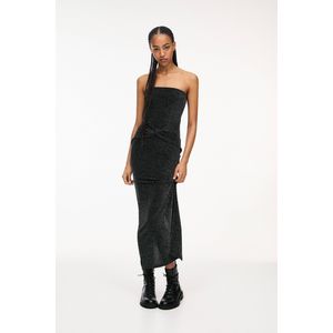 Midi-Jurk Met Glitter