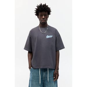 T-Shirt Met Korte Mouw En Stwd-Graffitiprint