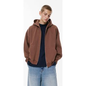 Geborduurde Hoodie Met Rits