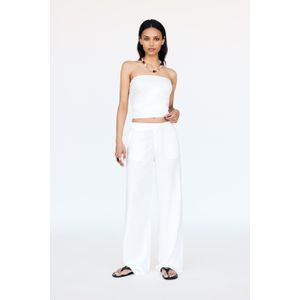 Rechte Broek Van Linnenmix