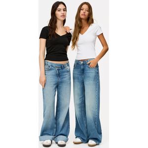 2-Pack T-Shirts Met V-Hals