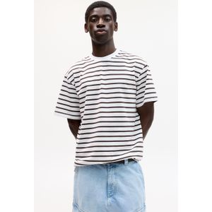 Gestreept T-Shirt Met Korte Mouwen