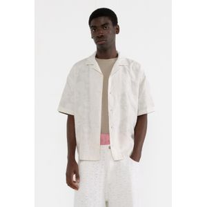 Jacquard Overhemd Met Bloemen