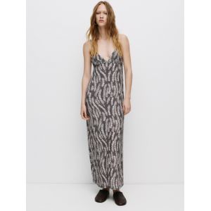 Midi-Jurk Met Print