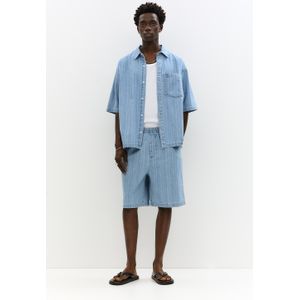 Jacquard Denim Short