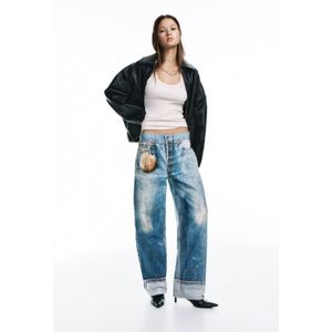 Baggy Jeans Met Print