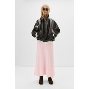 Zacht Gebreide Midi-Rok