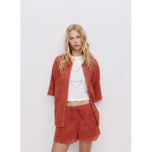 Tricot Short Met Borduursel