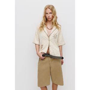 Geborduurd Rustiek Overhemd