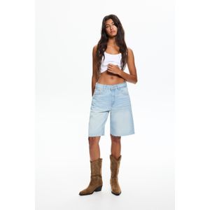 Baggy Jorts Met Lage Taille En Studs