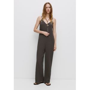Lange Crêpe Jumpsuit