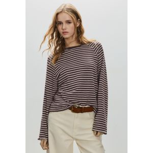 T-Shirt Met Lange Raglanmouw