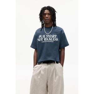 Geborduurd Sweaterstof T-Shirt Met Korte Mouw