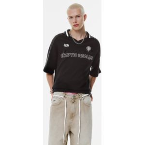 Stwd Voetbal T-Shirt Met Tekstprint