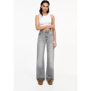 Straight Jeans Met Hoge Taille