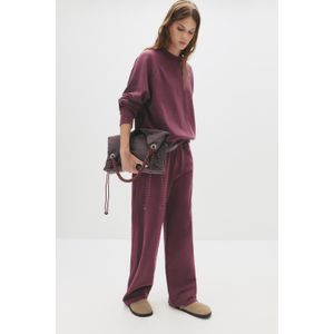 Joggingbroek Met Wijde Pijpen