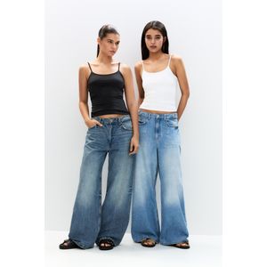 2-Pack Tops Met Dunne Bandjes