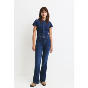 Denim Bootcut Jumpsuit