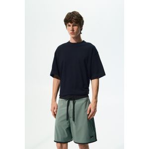 Zwembroek Met Contrast Biesjes