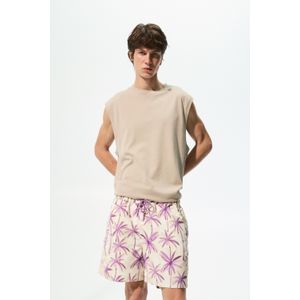 Zwembroek Met Palmbomen