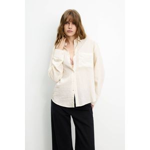 Halfdoorschijnend Oversized Overhemd